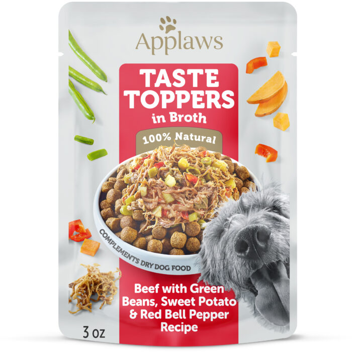 Beef with Green Beans, Sweet Potato & Red Pepper in Broth Pouch