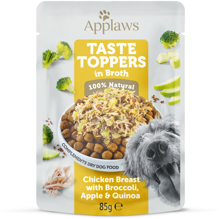 Chicken Breast with Broccoli, Apple & Quinoa in Broth Pouch