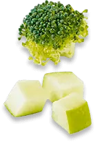 Applaws Taste Toppers Ingredients apple and broccoli