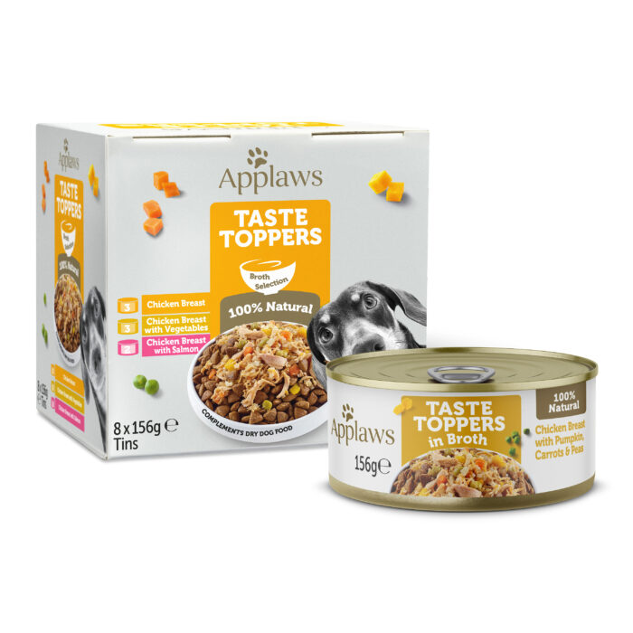 Chicken Breast with Pumpkin, Carrots & Peas in Broth Tin