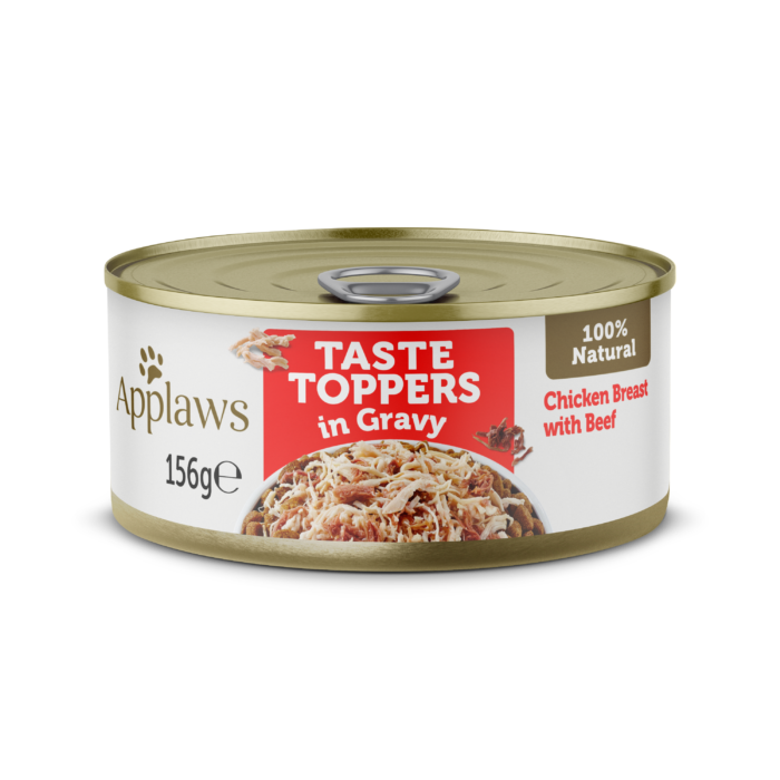 Chicken Breast with Beef in Gravy Tin