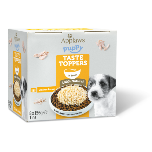 Chicken Breast in Broth puppy Tin 156g Applaws