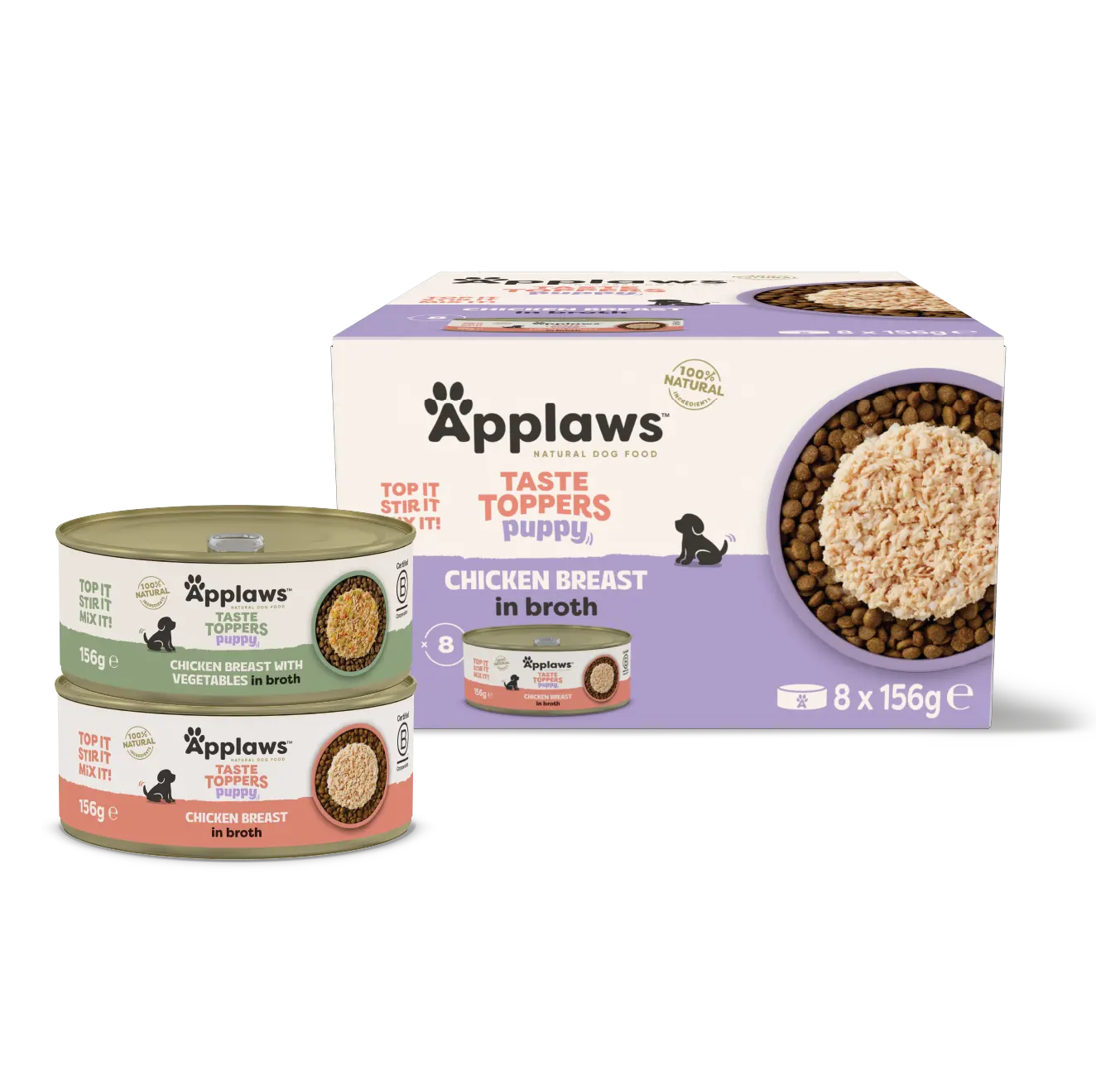 Puppy Chicken Breast in Broth  — Applaws