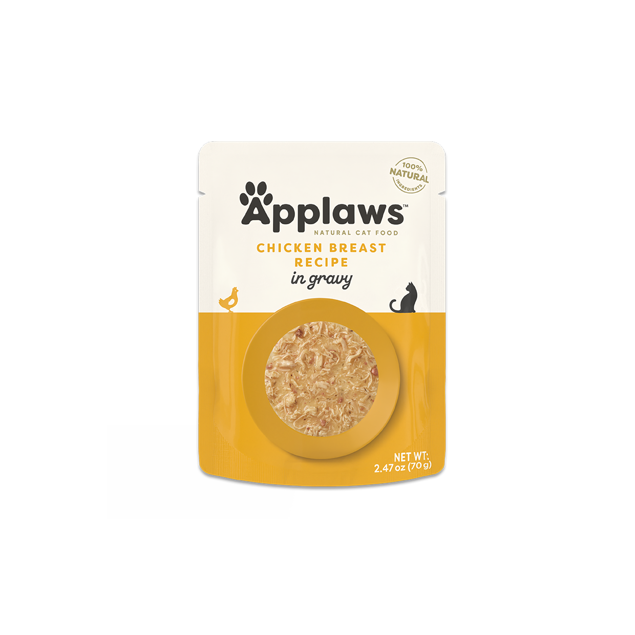 Chicken Breast & Pumpkin in Broth | 2.47 oz Pouch | Applaws US