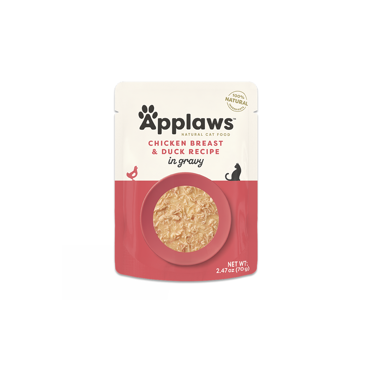 Chicken Breast & Pumpkin in Broth | 2.47 oz Pouch | Applaws US