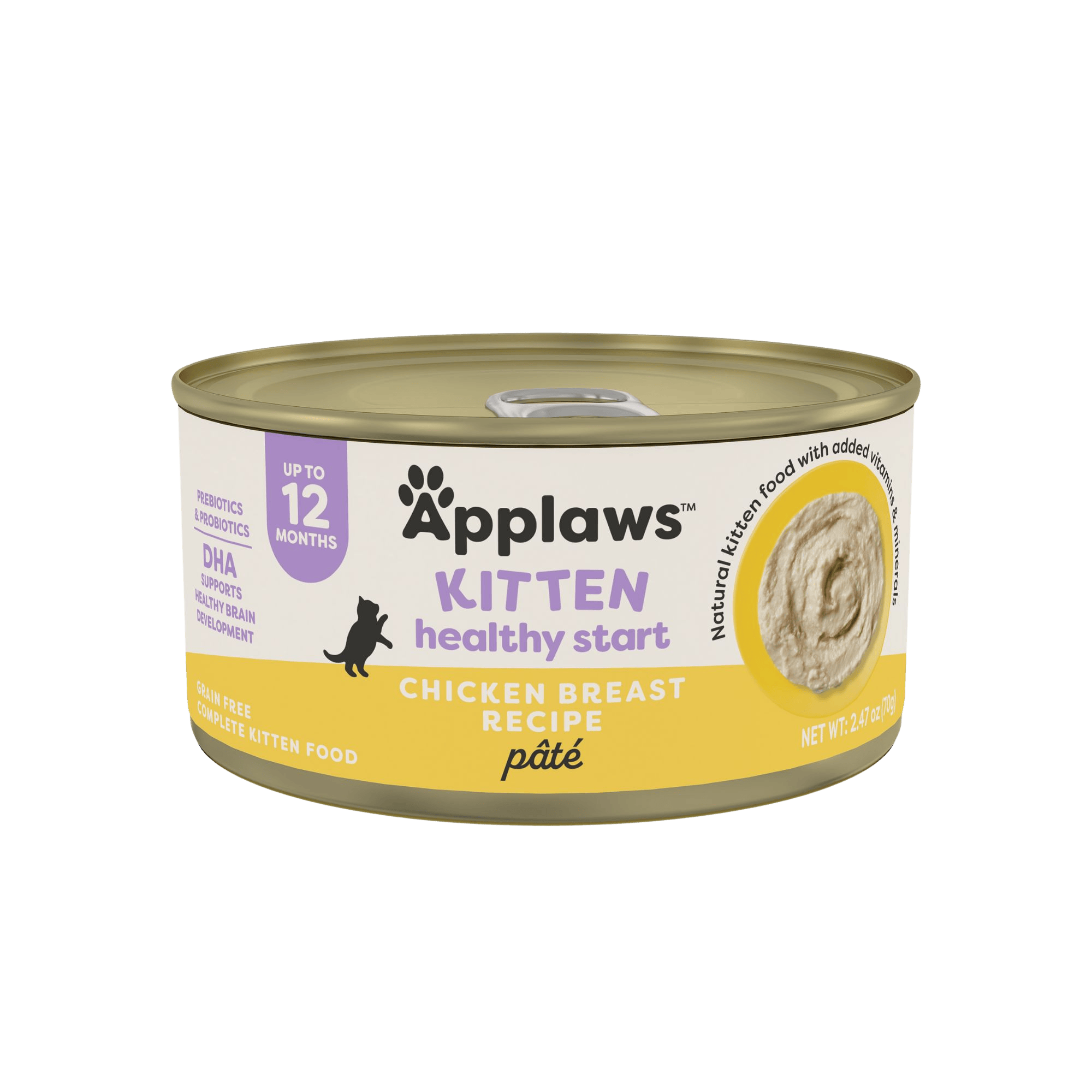 Vitality Natural Wet Cat Food with Added Vitamins & Minerals